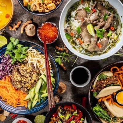 Азиатска кухня, Ресторанти